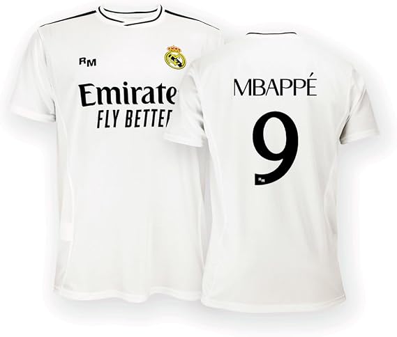 Real Madrid Unisex Home Jersey Season 24/25 Vest (Pack of 1)