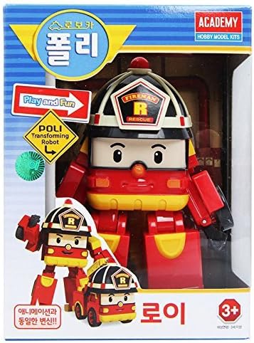 ROBOCAR POLI ROY Transforming robot Transformable transformer TOY NEW