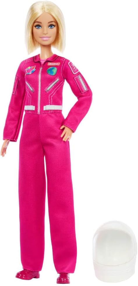 Barbie Astronaut Career of the Year Doll and Accessory | Fashion Doll with Pink Spacesuit & Helmet Accessory, Ages 3+