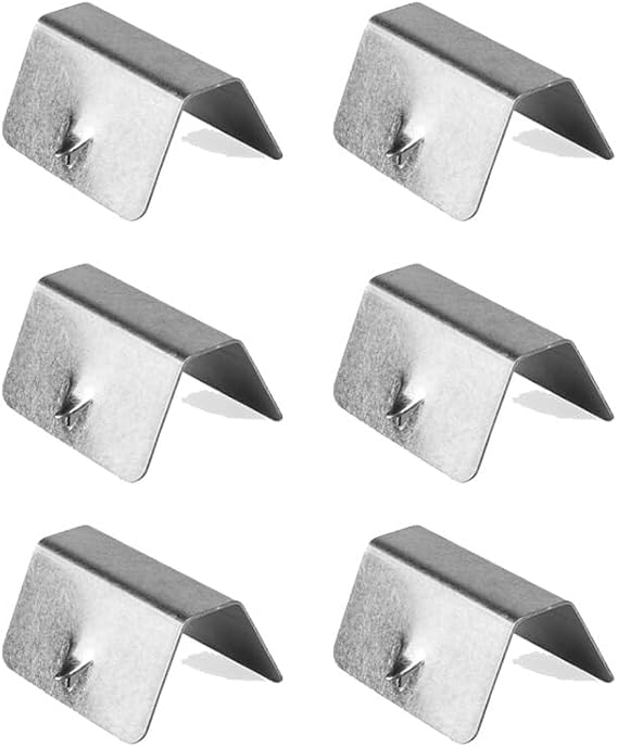 X8R Wind/Rain Deflector Metal Fitting Clips Replacements for Heko G3 Sned Clip X 6 X8R0149