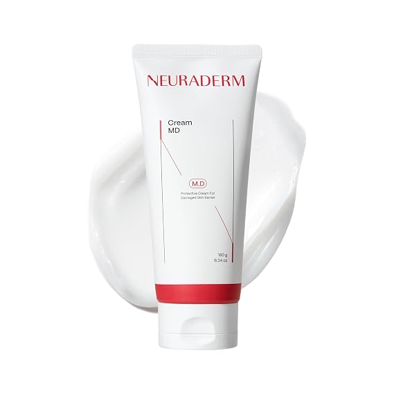 Cream MD, Regenerative Moisturizing Ceramide Skin Barrier Restoring Skin and Body Care for Damaged, Dry Skin (180g, 6.34oz)