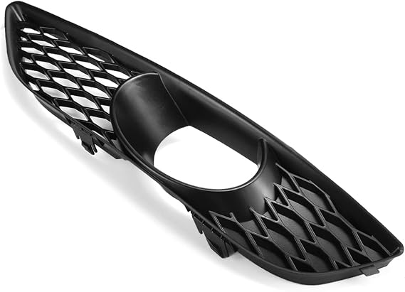 Car Fog Light Grille Cover Replacement For Audi Q7 only for S line 2010 2011 2012 2013 2014 2015 (Driver/left side)