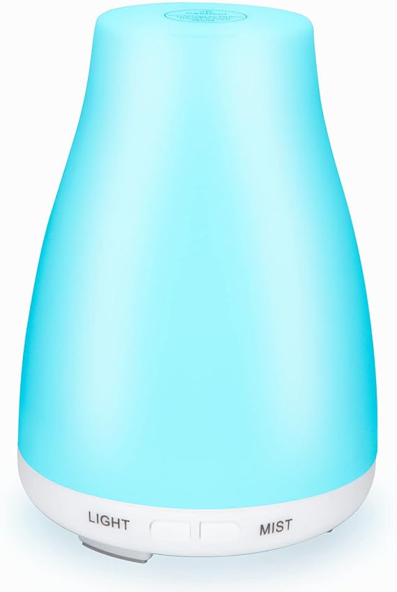 Trace 100ml Small Oil Diffuser with 7-Colour LED Light