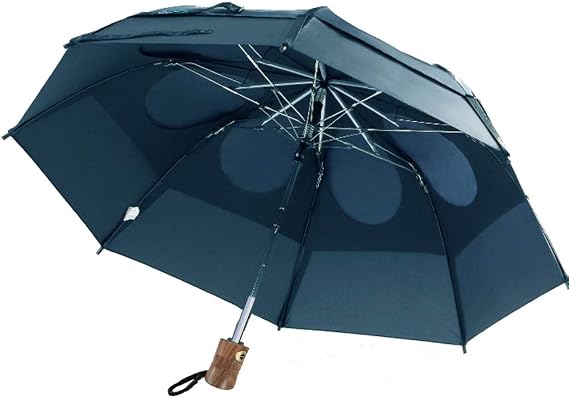 GustBuster LTD 43" Canop Auto Open/Close Wind Resistant Umbrella NVY
