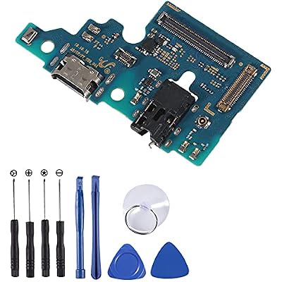 USB Charging Port Flex Cable Replacement for Samsung Galaxy A51 A515F 6.5 with Tools for A51 A515F