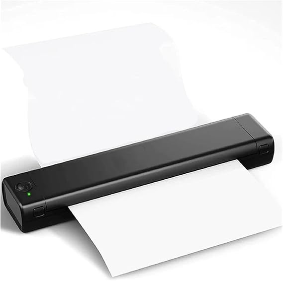 JSEIAJB Thermal Tattoo Printer Tattoo Transfer Printer Stencil Mobile Printer Machine Text Printing with Paper