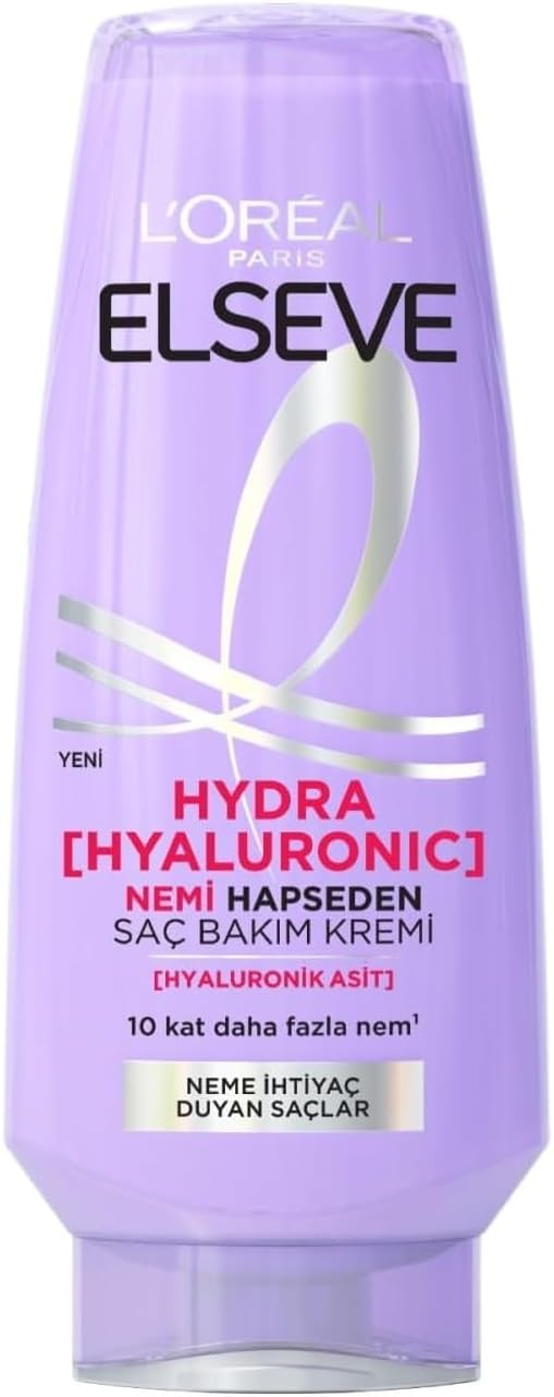 L'Oreal Paris Elseve Hydra [Hyaluronic] Nemi Hapseden Saç Bakım Kremi 250ml