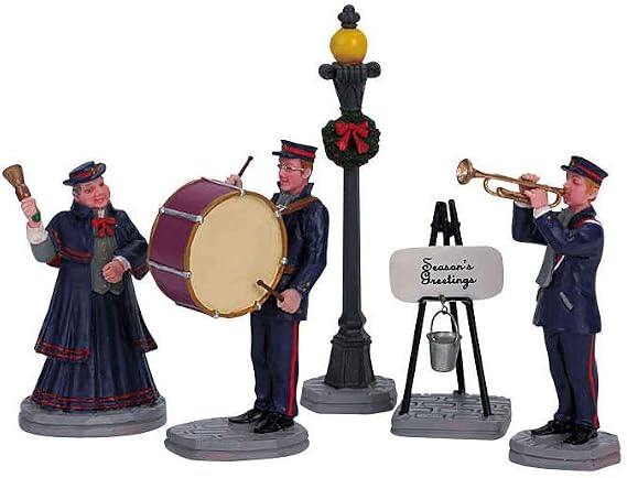 Lemax Christmas Village Christmas Band Set of 5-62323