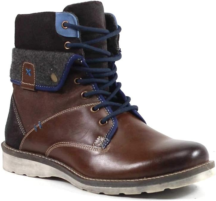 Testosterone Men's Ace Race Leather Boot (46 D EU / 13 D US, Brown)