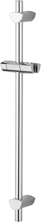 Bristan EVC ADR01 C EVO Riser Rail with Adjustable Fixing Brackets - Chrome Plated