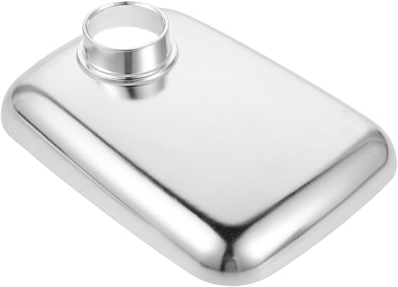 Meat Grinder Feeder Tray Replacement Part for Electric Food Processor Aluminium Alloy 8.19 x 5.71 x 1.57 in Large Capacity Easy to Clean
