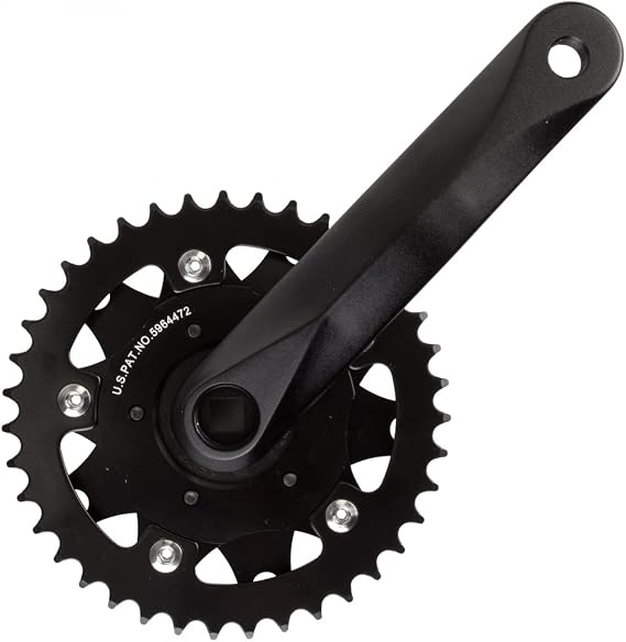 IPS Tandem Road Front or Rear Crankarm Set, Black, 170mm