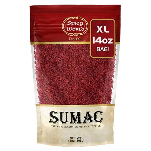 Spicy World Ground Sumac Spice 14 Oz Bulk Bag