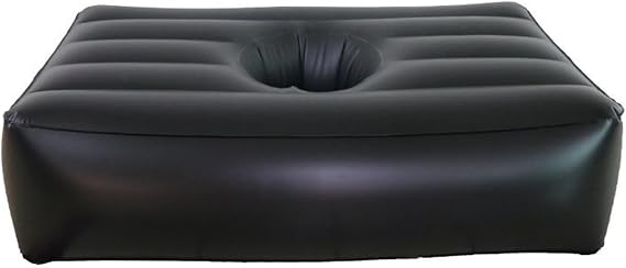 Inflatable Ergonomics BBL Bed with Hole – Comfortable Bbl Chair for Indoor Outdoor Use, 77x44x17
