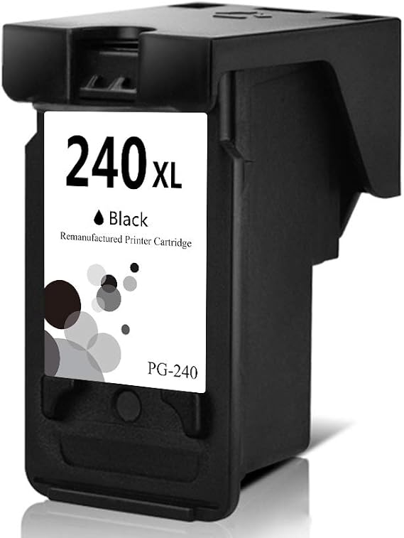 LEBOK Remanufactured PG-240XL Ink Cartridge Replacement for Canon 240 XL for Pixma MG2120 MG3120 MG3122 MG3520 MG3620 MG4120 MX452 MX472 MX512 MX532 TS5120 Printer 1 Black