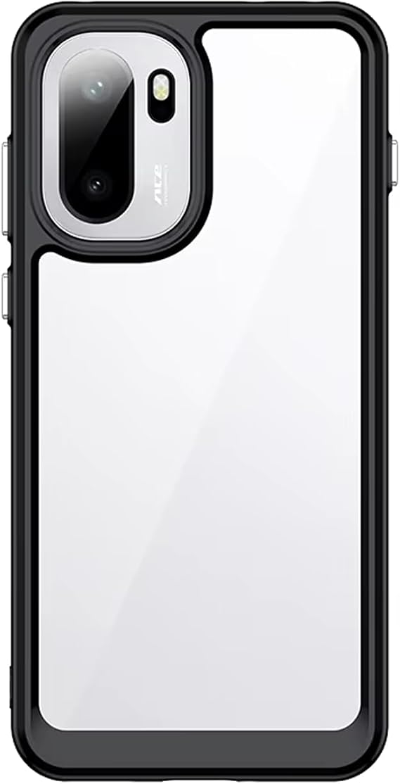 Microcase OnePlus 15R Shield Serisi Darbeye Dayanıklı Yarı Esnek Plastik Tpu Kılıf - AL8100 (Siyah)