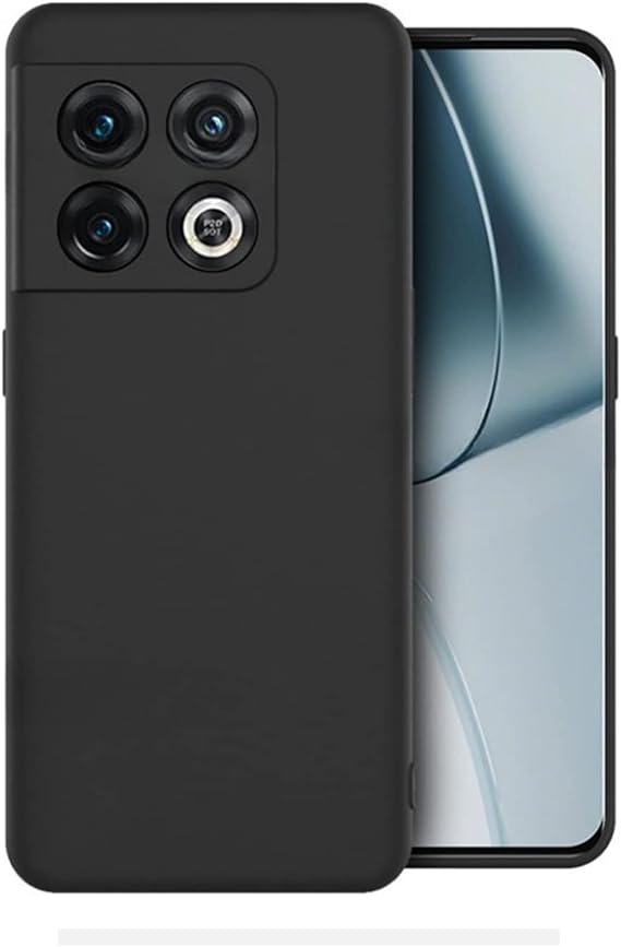 Microcase OnePlus Ace Pro 5G - OnePlus 10T Matte Serisi Silikon TPU Kılıf - Siyah