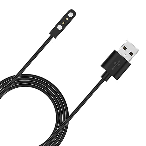 OCTANDRA Smart Watch Charger - Compatible with ID205L, ID207, ID208, IDW01, IDW13, IDW15, IDW16, IDW17 & IDW19 VeryFit & VeryFitPro Smartwatches - Replacement Magnetic USB Charging Cable Cord (1 Pack)
