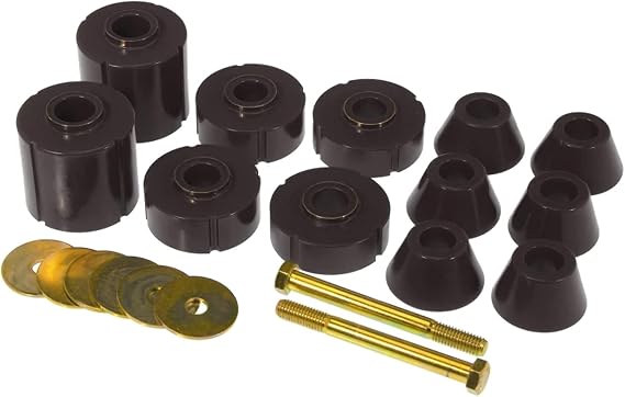Prothane 7-104-BL Black Bushing Kit (Body Mount 12)
