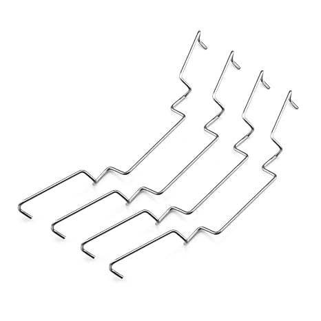 4pcs Computer Mainboard CPU Radiator Fan Fixing Clip Computer Cooling Accessories, 9CM Wire Buckle Lower Hook Type