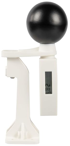 ECOWITT WN38 Black Globe Thermometer, Wet Bulb Globe Temperature, Heat Stress Monitor Kit, Need to Pair with Gateway/Hub