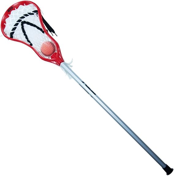 STX Lacrosse Mini Power Stick with Aluminum Handle and Ball