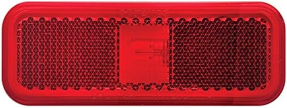 Optronics MC-44RBP Red Rectangular Reflector Marker/Clearance Light