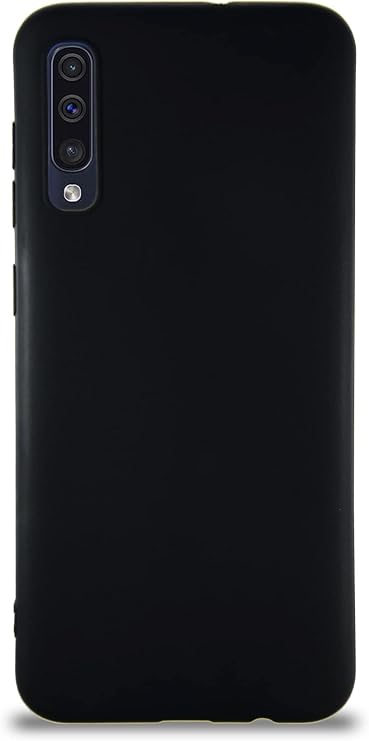 KZY İletişim Samsung Galaxy A30S ile Uyumlu Kılıf Soft Premier Renkli Silikon Kapak - Siyah
