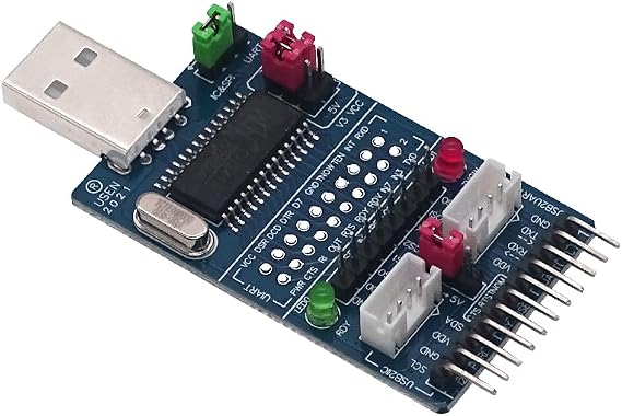 DollaTek CH341A USB to SPI I2C IIC UART TTL ISP Serial Adapter Module EPP/MEM Converter For Serial Brush Debugging RS232 RS485