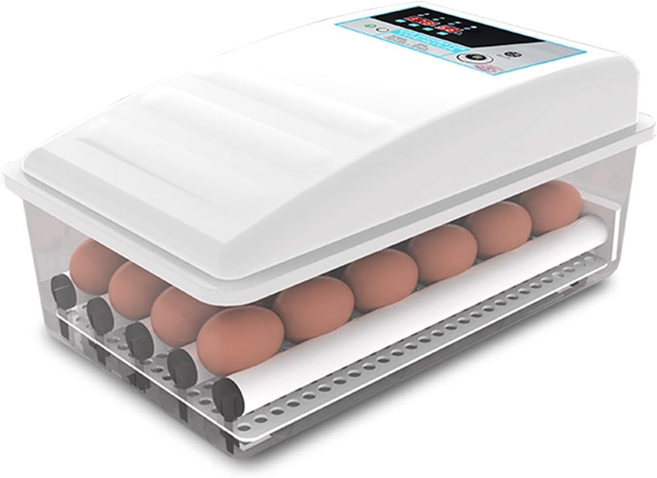 Incubators Hatching Eggs, Incubators Fully Automatic 320 Eggs With LED Temperature Humidity Control Digital Hatchery For Poultry Chickens Duck Pigeon Quail