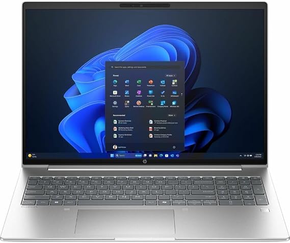 HP ProBook 4 G1i 16" Touchscreen Notebook - WUXGA - 60 Hz - Intel Core Ultra 7 255U - 16 GB - 512 GB SSD - English Keyboard - Pike Silver - Intel Chip - 1920 x 1200 - Windows 11 Pro - In-plane Switc