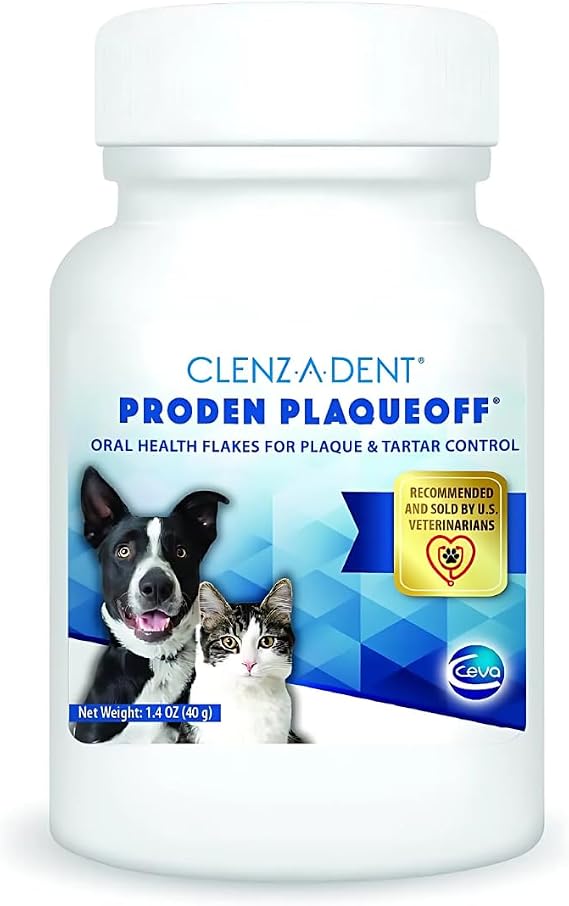 Clenz-a-dent Food Additive Plaque-Off 40 g