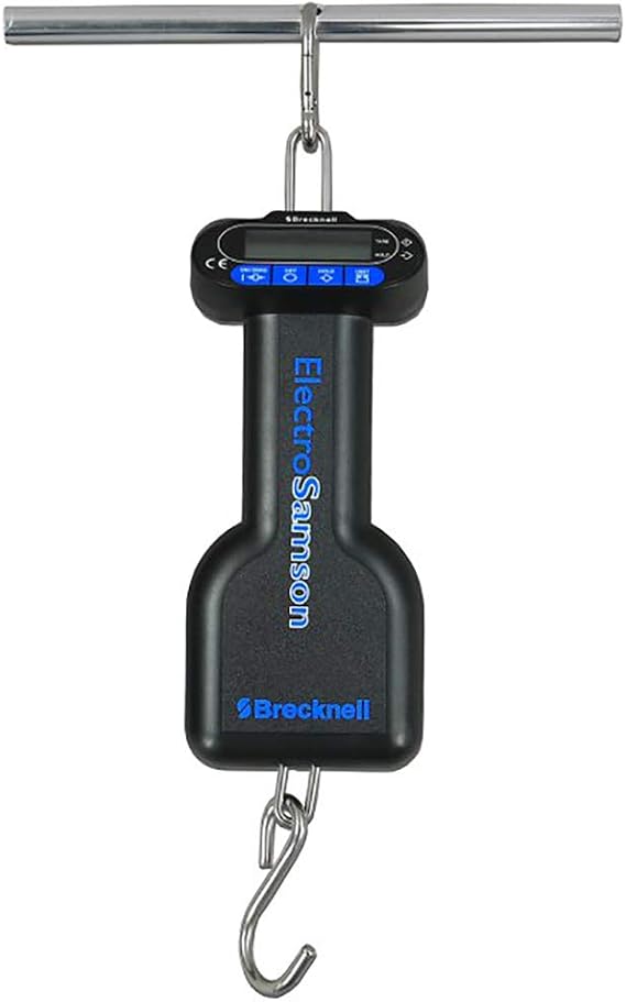 Brecknell, ElectroSamson Digital Hand-Held Scale, 22 lb x 0.02 lb