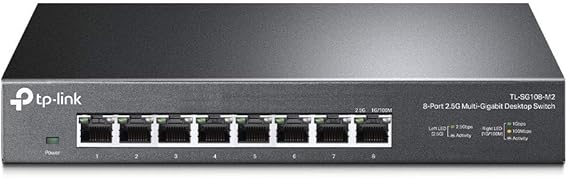 TP-Link TL-SG108-M2, 8-Port 2.5G Desktop Switch