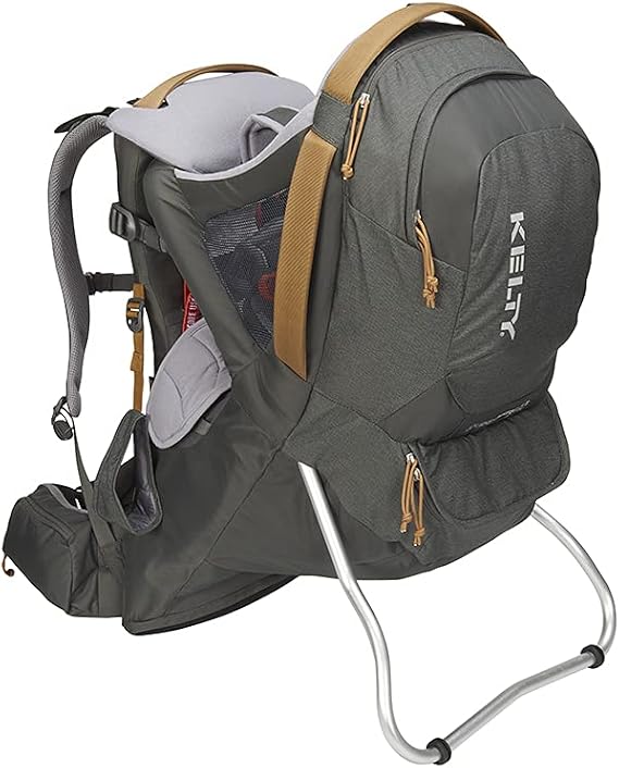 Kelty Journey Signature Child Carrier Backpack, Perfectfit Adjustable Suspension for Moms and Dads, 5 Point Safety Harness, Sunshade SPF Protection, Easy to Clean