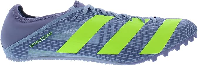 Adidas Sprintstar Mens Shoes Size 14, Color: Wonder Blue/Lucid Lemon/Silver Violet