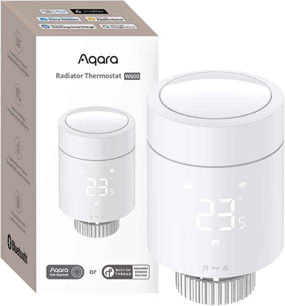 Aqara Smart Radiator Thermostat W600, Matter, Thread/Zigbee