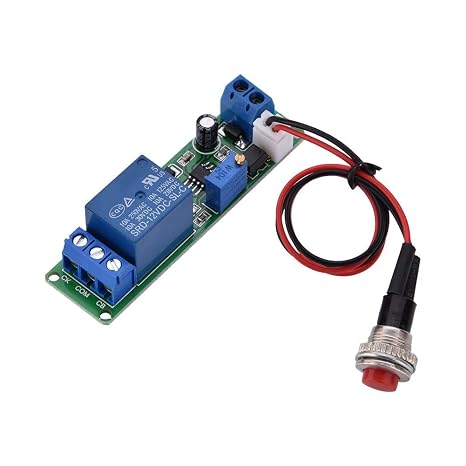 Timer Relay Module, 12V 1-10s Adjustable Delay Off Control