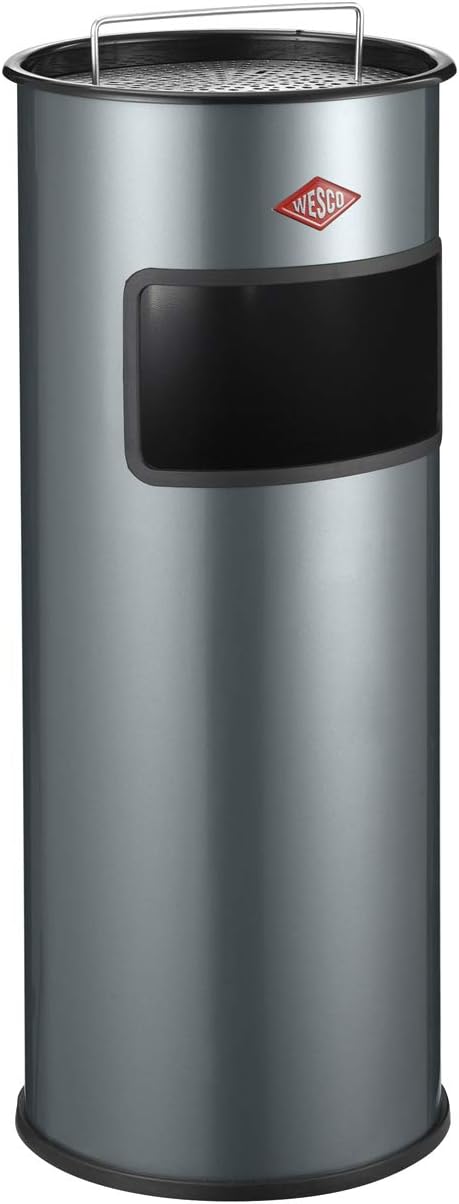 Wesco 150 601-13 Floor Ashtray 30 L with Strainer Graphite