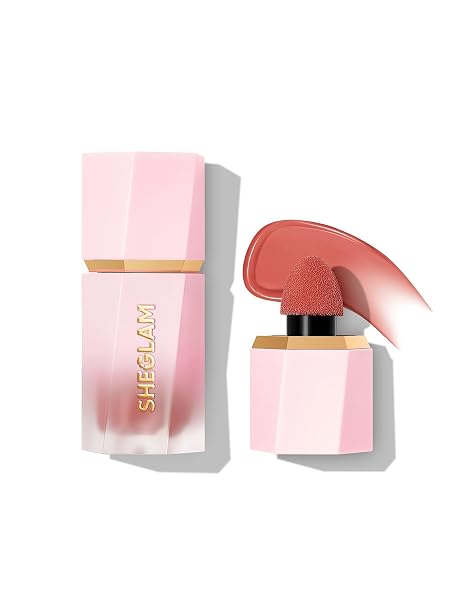 SHEGLAM Color Bloom Liquid Blush for Cheeks Finish-Devoted