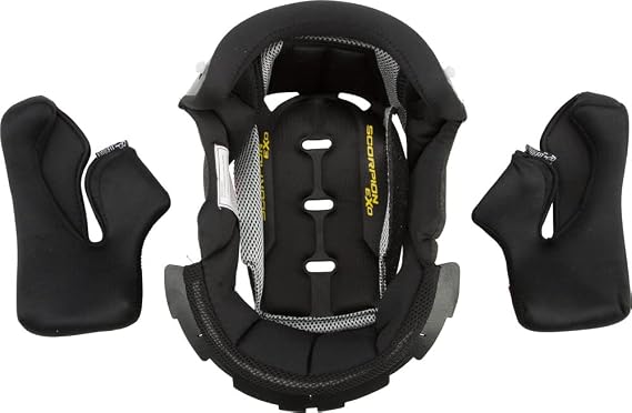Scorpion Kwikwick EXO-2000 Liner Street Motorcycle Helmet Accessories - Black / 2X-Large