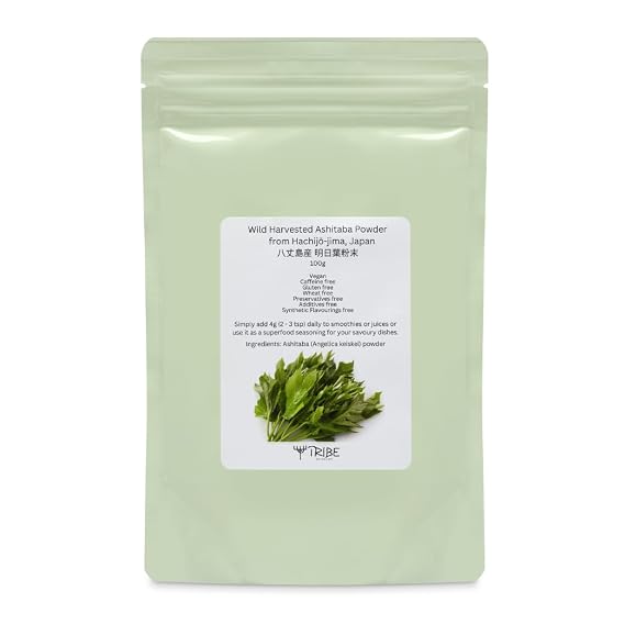 Tribe Skincare Wild Harvested Ashitaba Powder from Hachijo-jima, Japan 100g