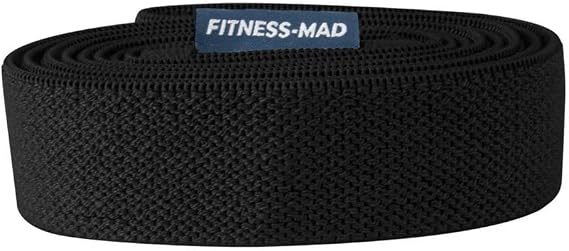 Fitness Mad Fabric Loop Resistance Band (Strong) (Black)