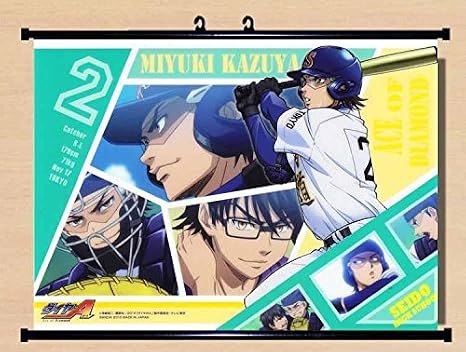anima ACE of Diamond Wall Scroll Poster Cosplay 23.6x17.7 in ches-929