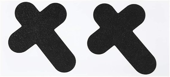EyeBlack Shaped Decals Cross Shaped Decals