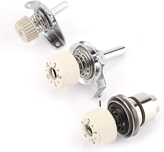 Industrial Sewing Machine Thread Tension Regulator Assembly Sew Machine Accessory 3PCS