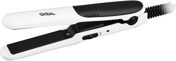 Sinbo SHD-1713 Mini Saç Düzleştirici – Seyahat Tipi, Kompakt Boy, Hızlı Isınan, Düzleştirici Cihaz