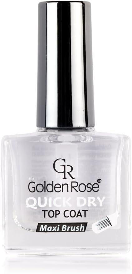 Golden Rose Quick Dry Top Coat - 60 Saniyede Hızlı Kurutucu ve Parlatıcı Oje Cilası