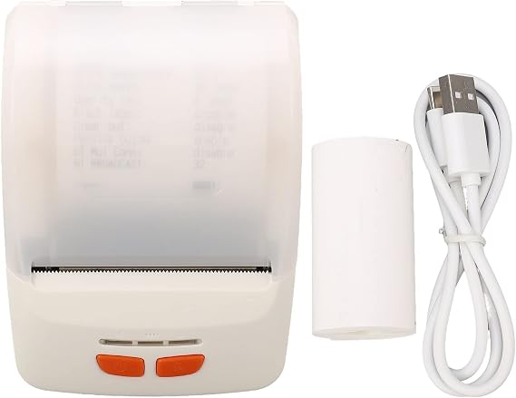 Bluetooth Thermal Printer, Portable Wireless Receipt Printer, 150mm/s High - Speed POS Printing Machine with USB and Bluetooth 4.0 for iOS Android Linux