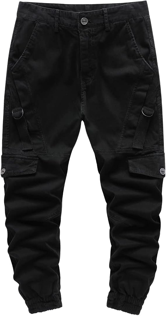 Men's Cargo Pants Causal Pants Hip-hop Pants with Pure Cotton